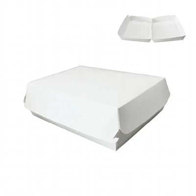 Carton bianco da cibo